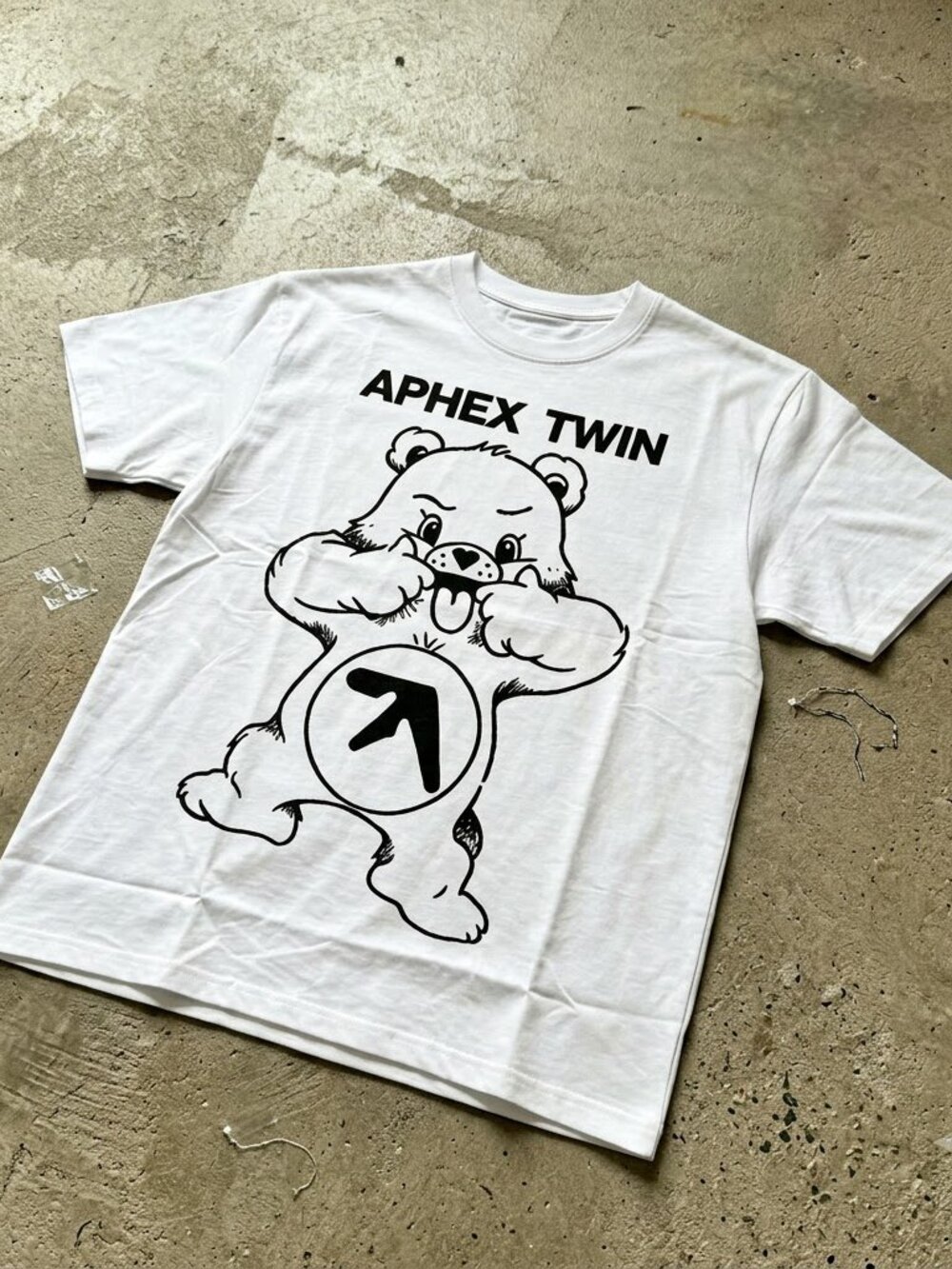 Aphex Twin Cute Bear Graphic Electronic Music T-Shirt